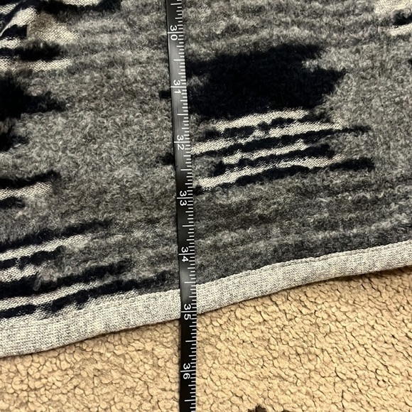 Lucky Brand Open Front Cardigan size XL Aztec Southwestern Boho Hippie New - Picture 14 of 15